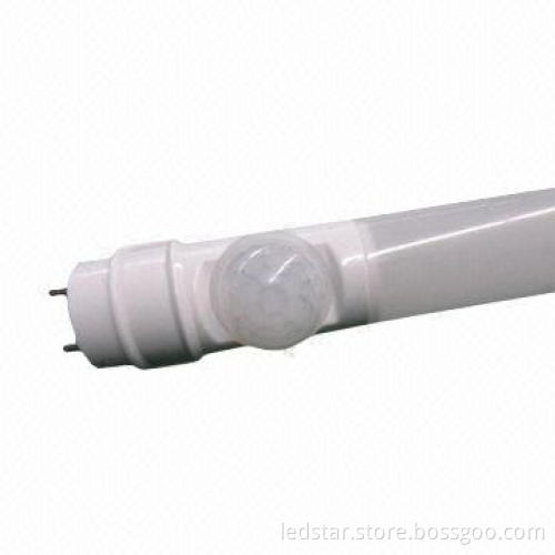 2835 SMD 0.9m 15W 97lm/W T8 PIR LED Tube with 40,000 to 50,000 Hours Lifespan